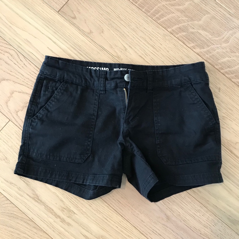 Black shorts